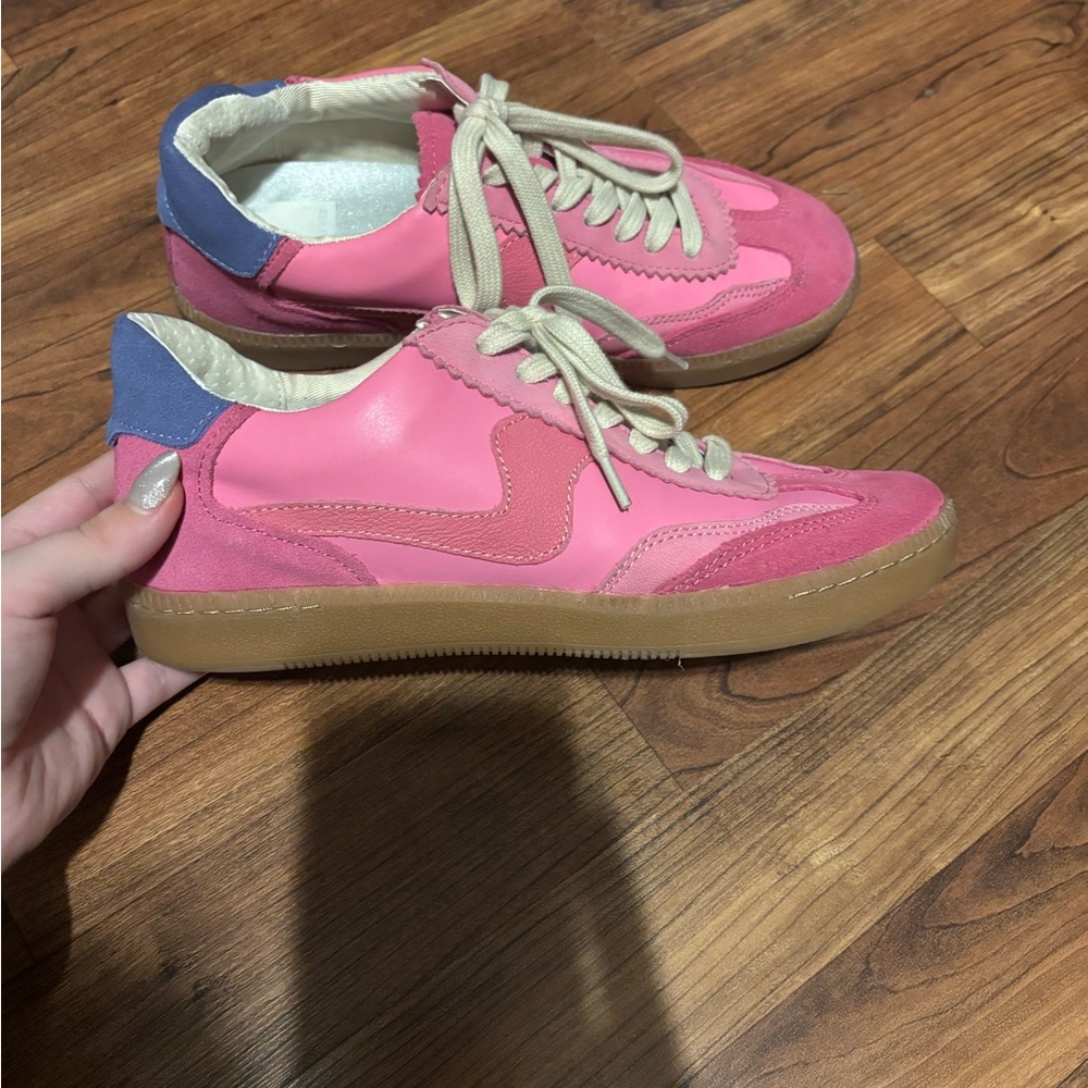 Dolce Vita Pink and Blue Sneaker